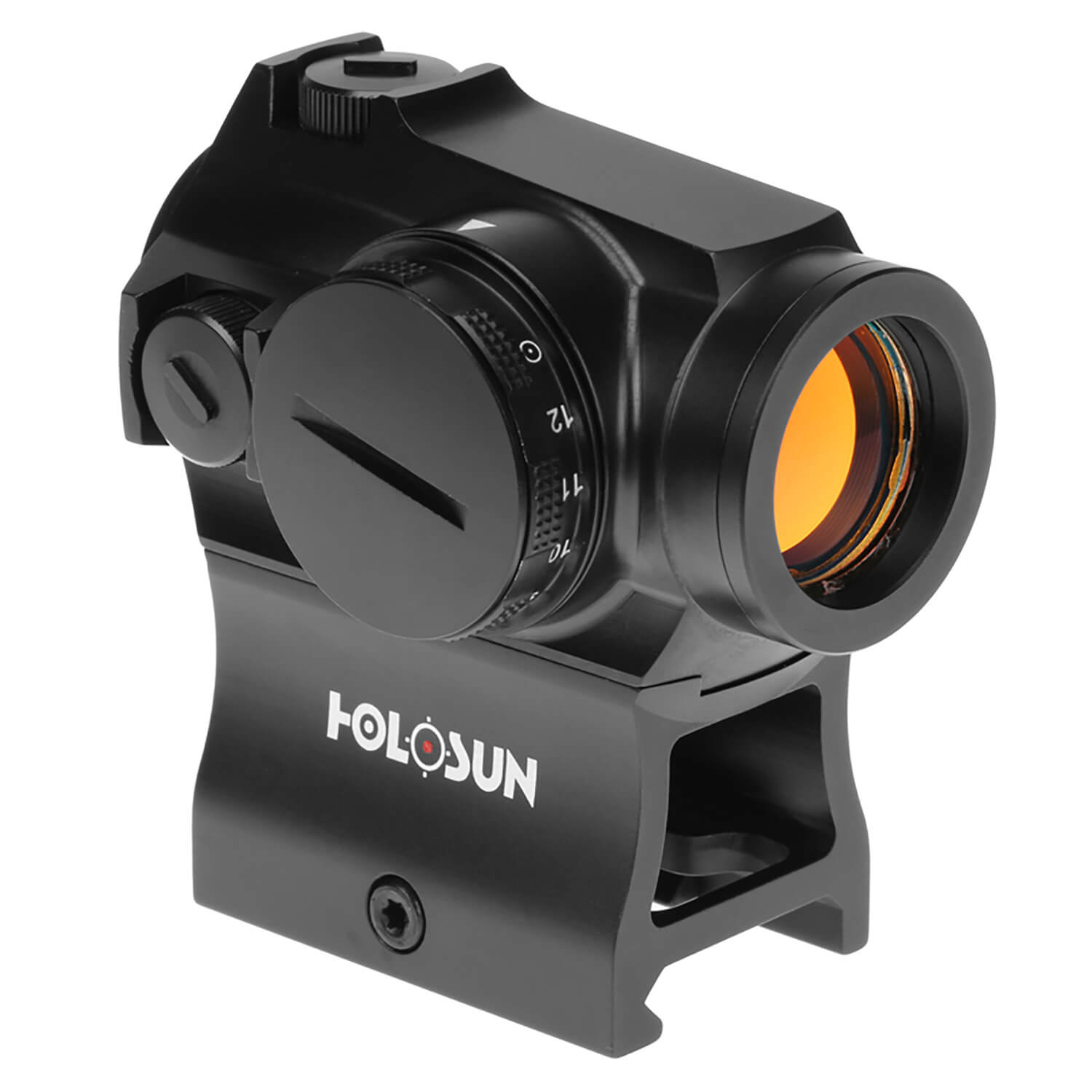 Holosun HE503RGD 503 Black Anodized 1 x 20mm 2 MOA Gold Dot/65 MOA Circle Multi Reticle