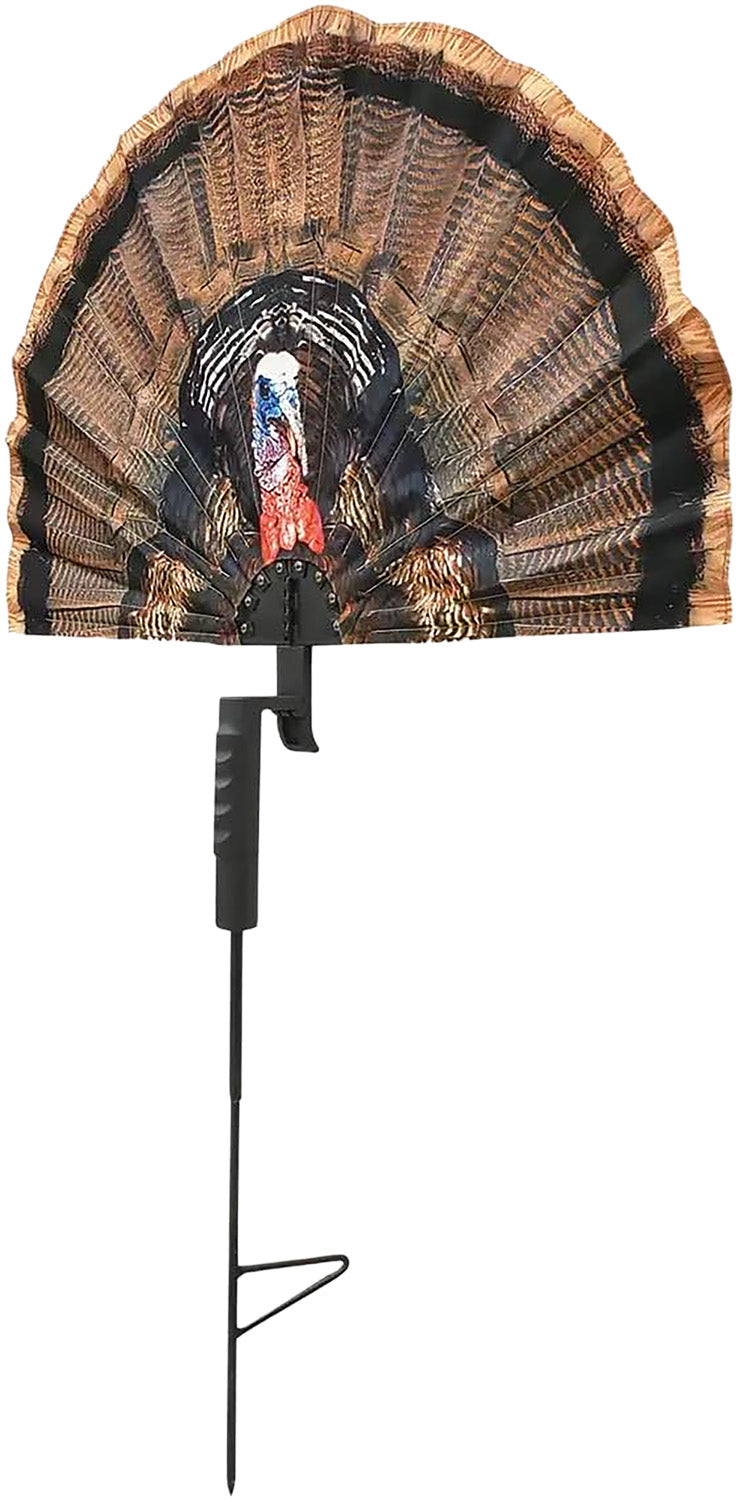Mojo Outdoors HW2497 Fatal Fan Turkey Species Multi Color Synthetic