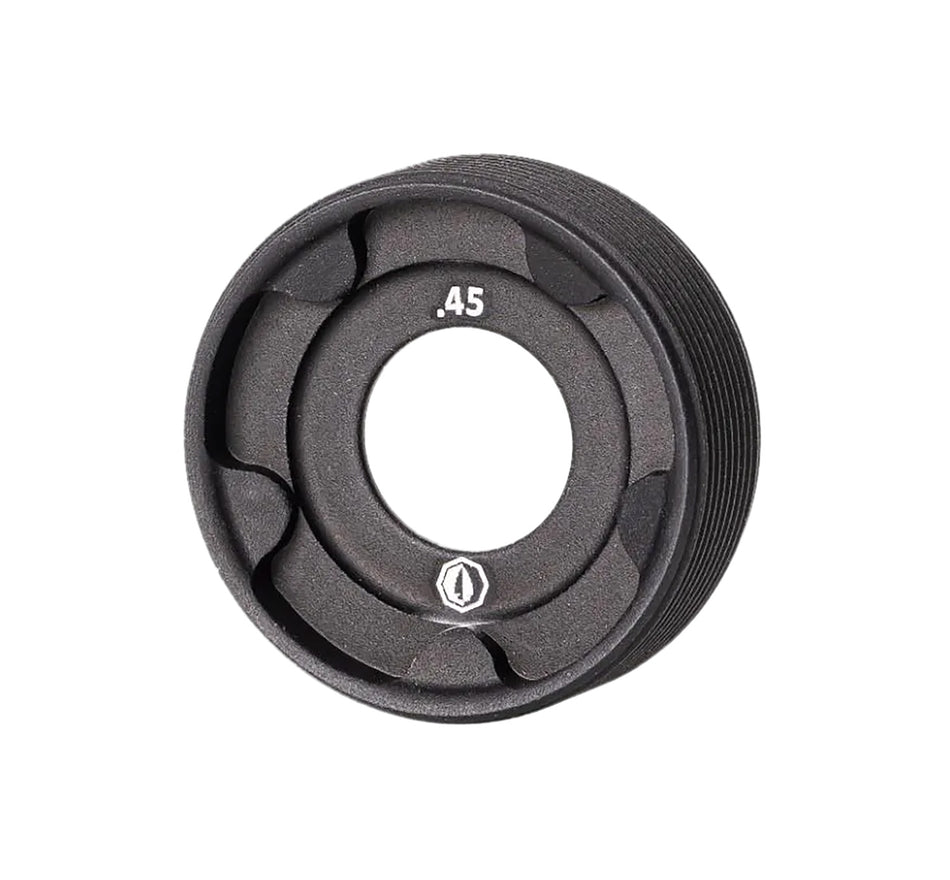RUGGED SUPPRESSOR FC004 Front Cap 45 ACP Black