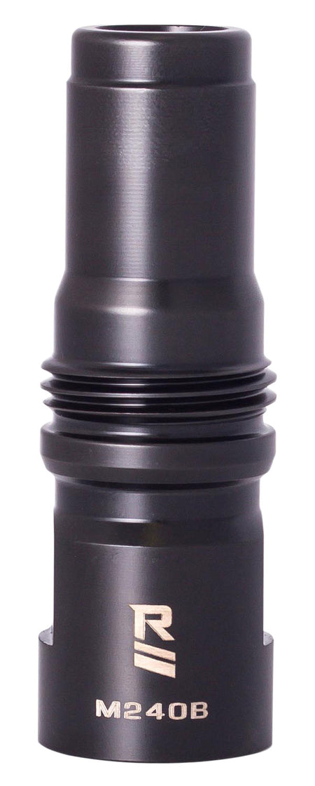 Rugged Suppressor MD002 M240B Muzzle Device Black with 25/32x24 Threads & Dual Taper Locking System for Surge762, Razor762 & Micro30 Suppressors