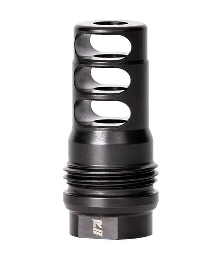 Rugged Suppressor MB001 3 Port Brake Black with 5/8"-24 tpi Threads & 2.16" OAL for Radiant762, Surge762, Razor762 & Micro30 Suppressors