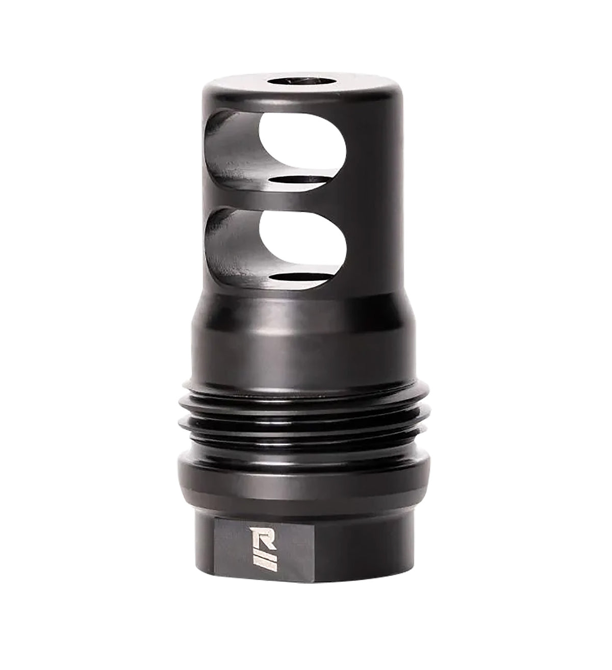 Rugged Suppressor MB010 2 Port Brake Black for 1/2"-28 tpi Threads & 2.16" OAL for 5.56x45mm NATO Radiant762, Surge762, Razor762 & Micro30 Suppressors