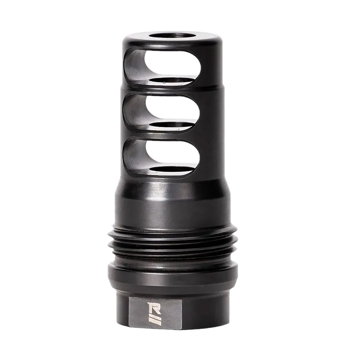 Rugged Suppressor MB011 3 Port Brake Black with 1/2"-28 tpi Threads & 2.16" OAL for 5.56x45mm NATO Radiant762, Surge762, Razor762 & Micro30 Suppressors