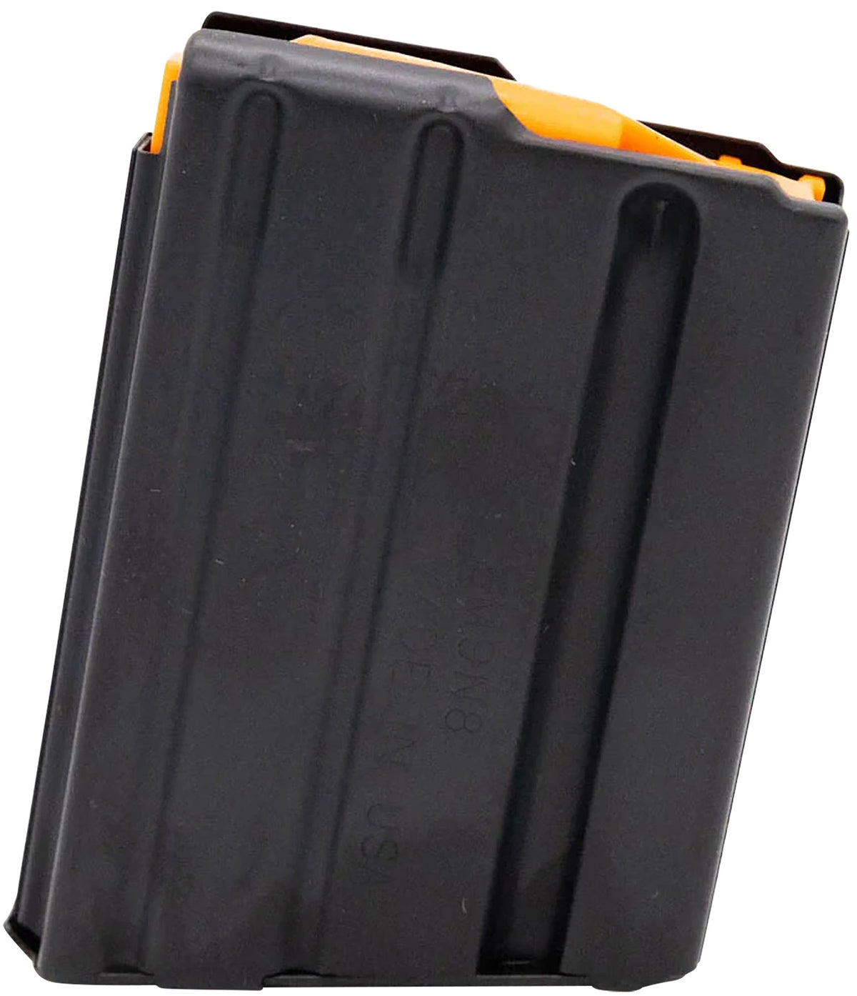 DuraMag 1023041178CPD SS 10rd 223 Rem/300 Blackout/5.56x45mm NATO for AR-15 Black w/ Orange Follower Detachable