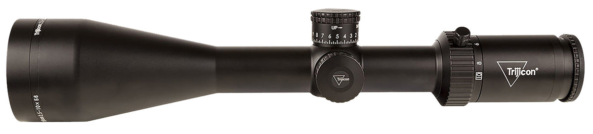 Trijicon 2900027 Credo HX Satin Black 2.5-10x56mm 30mm Tube LED Illuminated Red MOA Precision Hunter Reticle