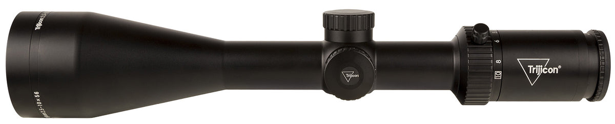 Trijicon 2900030 Credo HX Satin Black 2.5-10x56mm 30mm Tube LED Illuminated Green Duplex Reticle