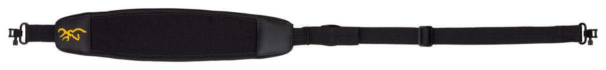 Browning 12201399 Big Game Black Neoprene Adjustable Rifle/Shotgun