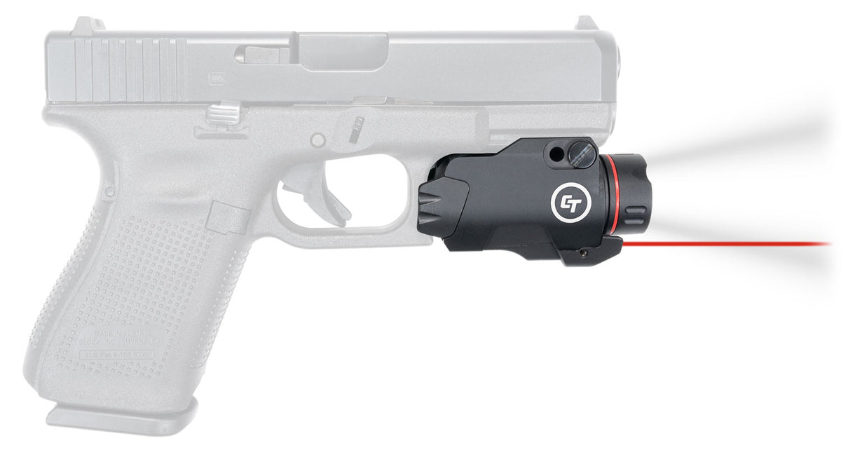 Crimson Trace 0177301 Rail Master Pro Red Laser/White Light 5mW/400 Lumens, Output 633nM Wavelength, Picatinny/Weaver Rail Mount