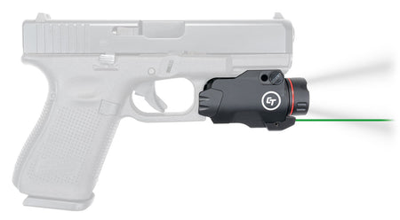 Crimson Trace 0177201 Rail Master Pro Green Laser/White Light 5mW/400 Lumens, Output 633nM Wavelength, Picatinny/Weaver Rail Mount