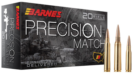 Barnes 6.5 PRC Precision Match 145gr OTM BT Ammo