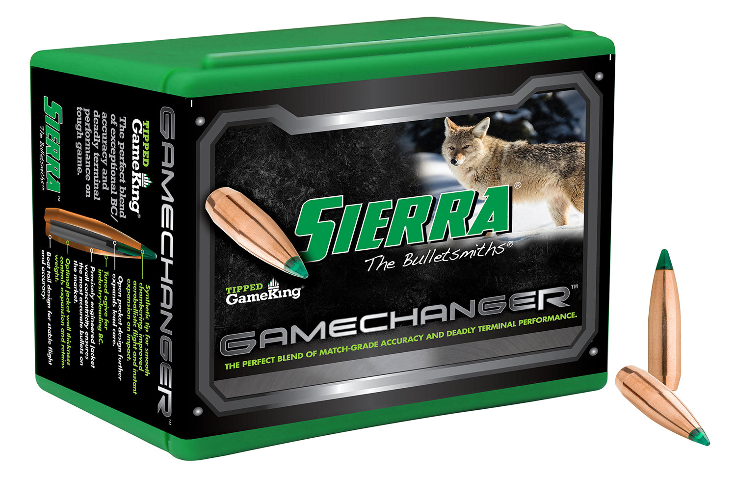 Sierra 4062 Tipped GameKing 22Cal 64gr Tipped GameKing 100/Box