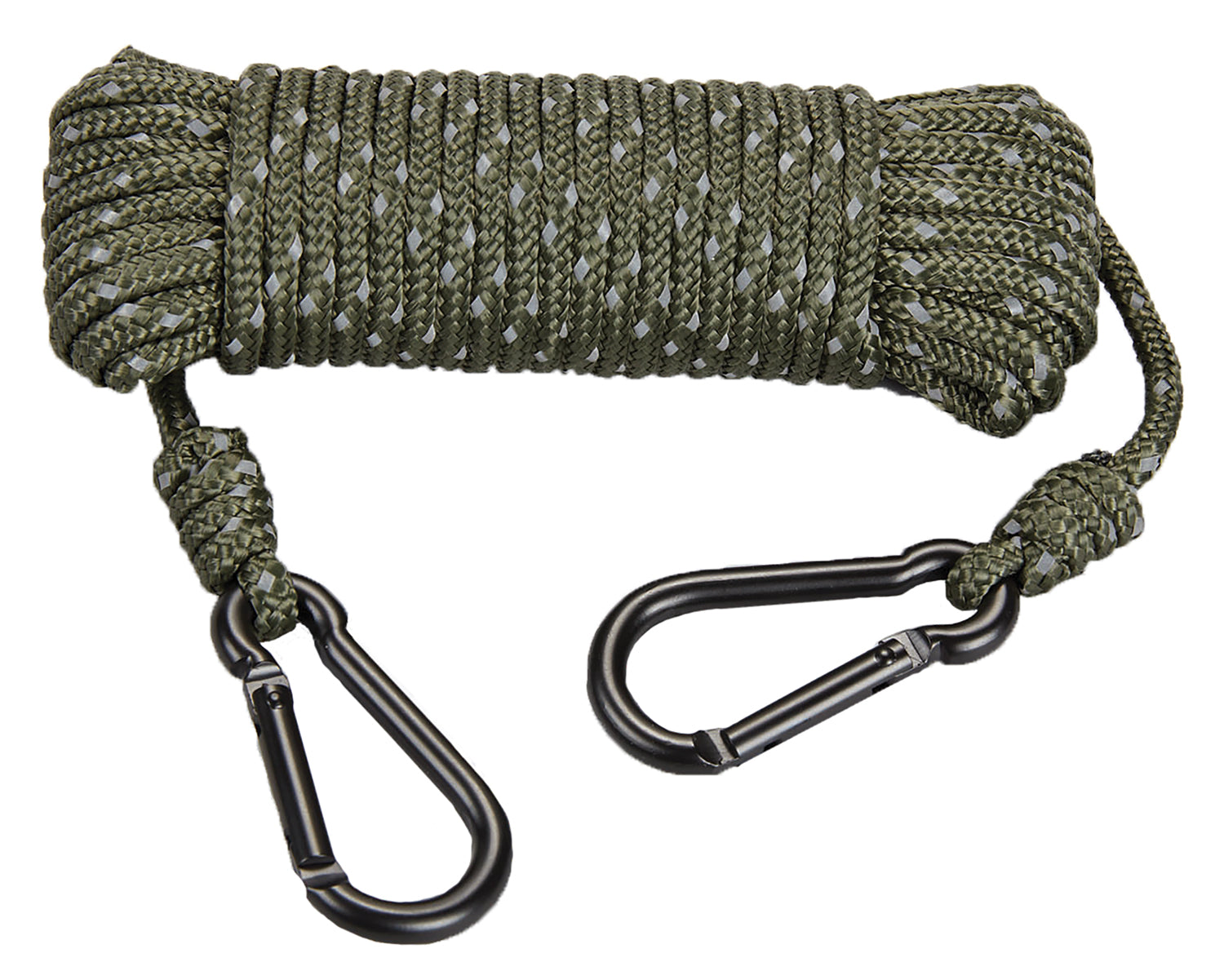 Hunters Specialties 00775 Reflective Rope Olive Drab 30' Long