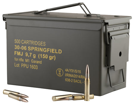 Prvi Partizan PP3006GMC  Full Metal Jacket 150 Grain .30-06 Springfield 2745 fps