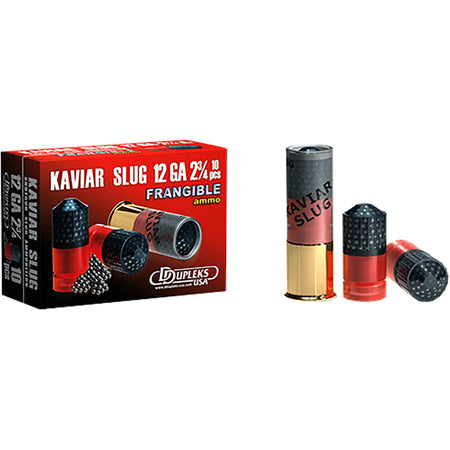 DDupleks Kaviar 12 Gauge 2 3/4" 1 1/16 oz Slug