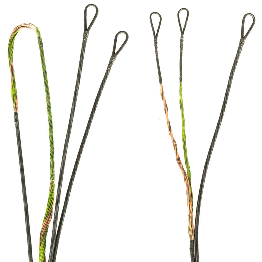 FirstString Premium String Kit Green/ Brown Hoyt Faktor 30 #2 Cam
