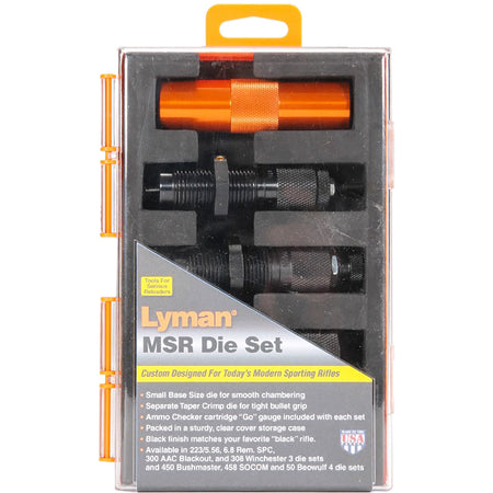 Lyman MSR Precision 3 Piece Die Set 224 Valkyrie