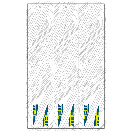 TAC Vanes Arrow Specific Wraps White Size C 4.675 13 pk.