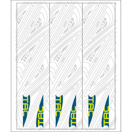 TAC Vanes Arrow Specific Wraps White Size I 5.5 13 pk.