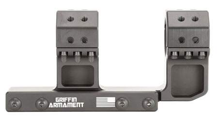 Griffin Armament SMC193H30MM SPRM Scope Mount/Ring Combo Black Anodized