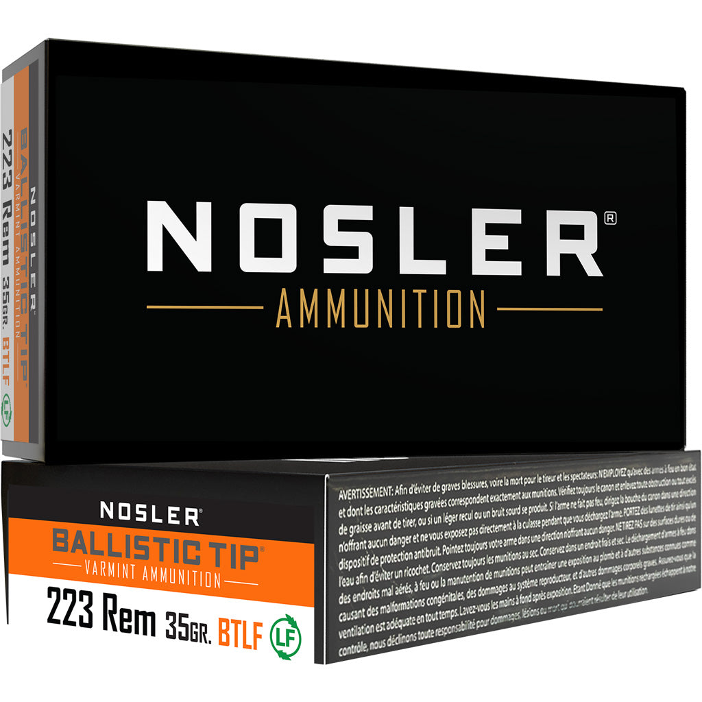 Nosler .223 Remington Varmint Ballistic Tip 35gr PolyTip Ammo