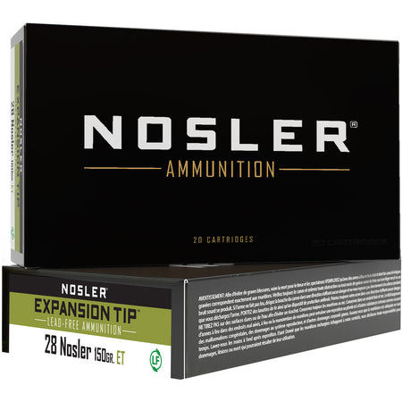 Nosler .28 Nosler 150gr Expansion Tip Ammo