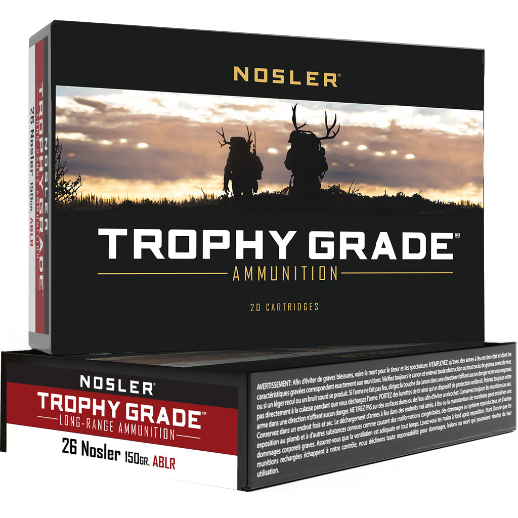 Nosler .26 Nosler Trophy Grade 150gr PolyTip Ammo