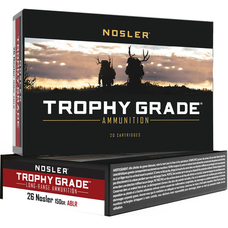 Nosler .26 Nosler Trophy Grade 150gr PolyTip Ammo