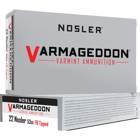 Nosler 65177 Varmageddon FB TIPPED 53 Grain .22 Nosler