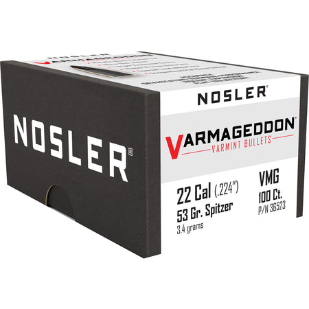 Nosler Bullet VG 224 53 Fb Tipped-100 Ct