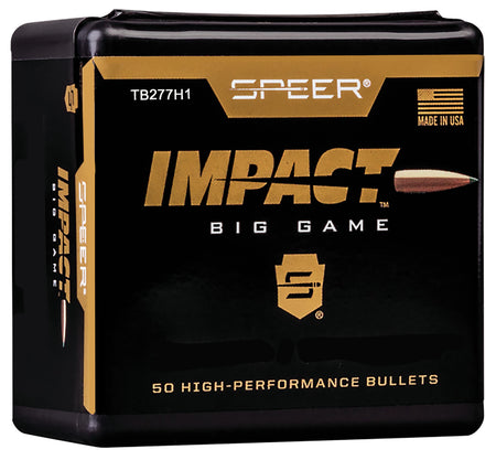 Speer TB277H1 Impact 277Cal 150gr Tipped Plated 50 Per Box/5 Case