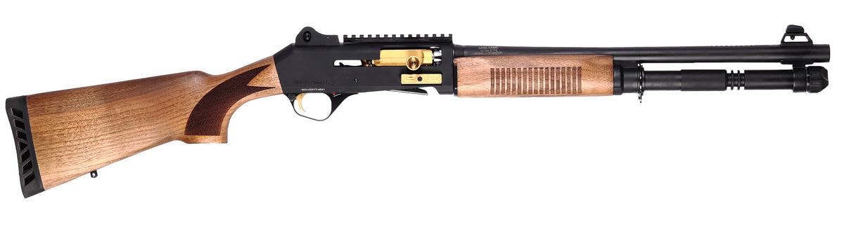ASKA S4 12/18.5 BLK/WD 5+1