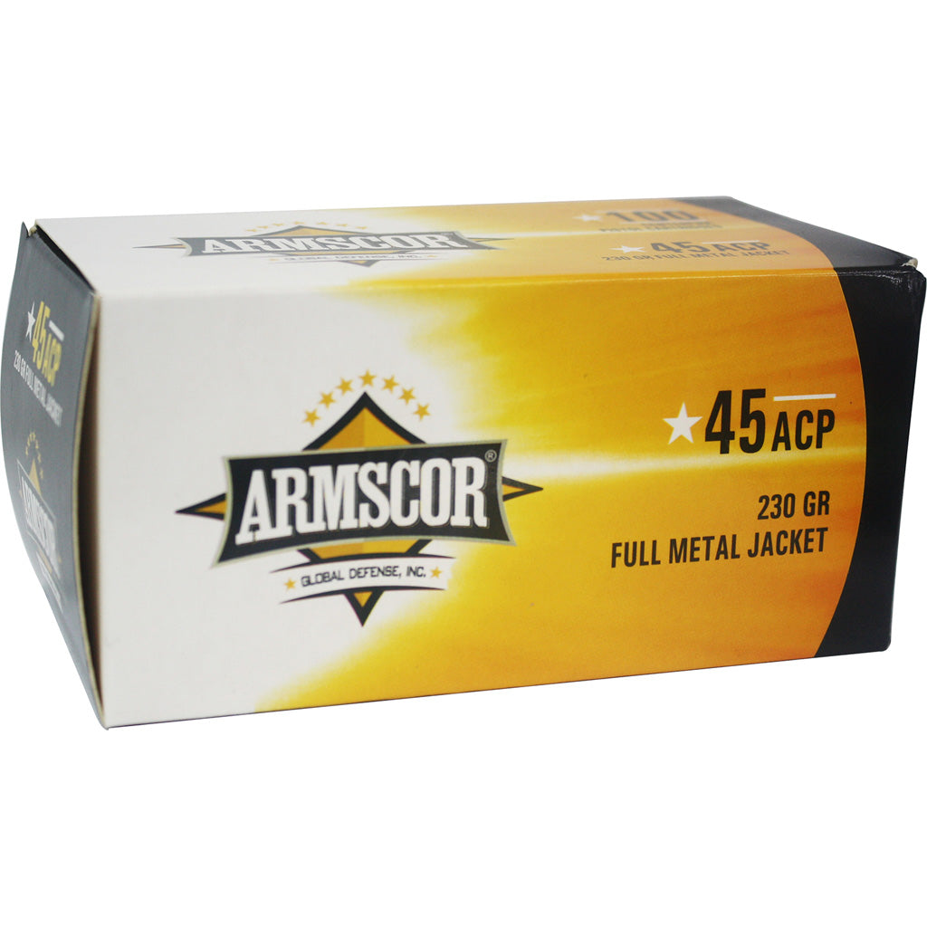 Armscor .45 ACP 230gr FMJ Ammo - Value Pack 100 Rounds