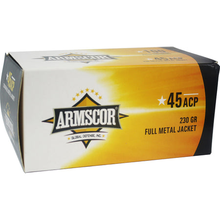 Armscor .45 ACP 230gr FMJ Ammo - Value Pack 100 Rounds