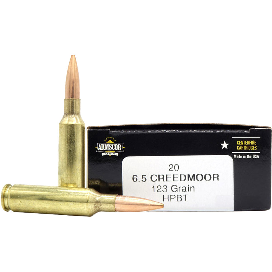 Armscor 6.5 Creedmoor USA Competition 123gr HPBT Ammo