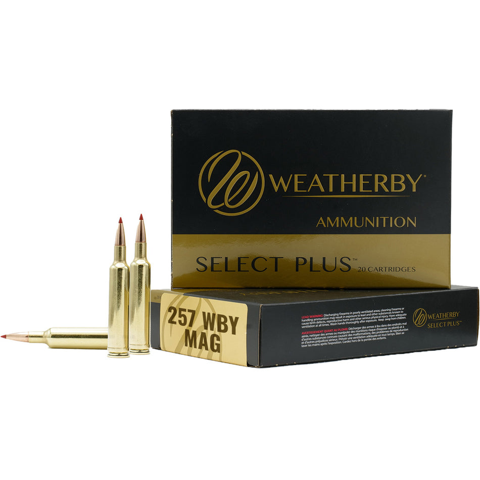 Weatherby M25792HCB Select Plus Hammer Custom 92 Grain .257 Weatherby Mag