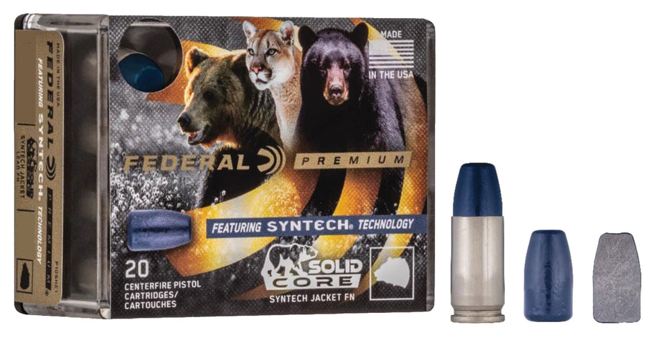 Federal .44 Magnum Premium 300gr Solid Ammo
