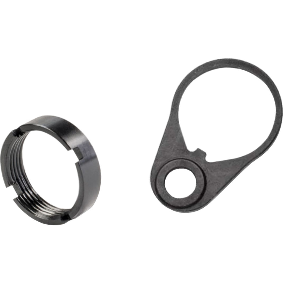 White Label Armory AR15 End Plate Kit QD Steel and Castle Nut