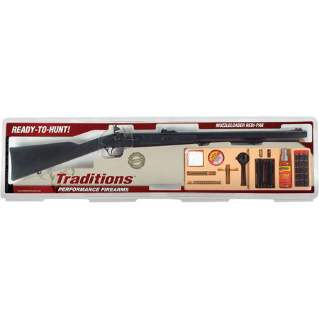 Traditions PA Pellet Ultralight Flintlock Redi-Pak .50 Cal. 26 in. Black CeraKote Syn Black