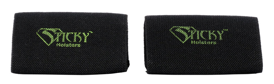 Sticky Holsters BSX2 Belt Slider X2 Black Elastic 2 pk