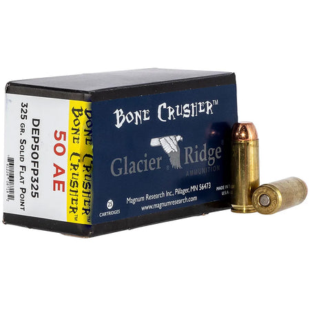 Magnum Research DEP50FP325 BoneCrusher Flat Point 325 Grain .50 AE