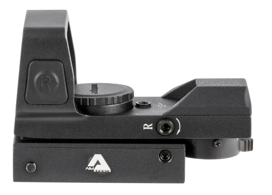 Aim Sports RT503F Full-Size Reflex Sight Matte Black 1x33mm Red/Green Multi Reticle