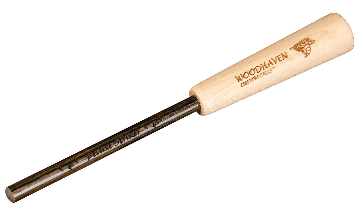 Woodhaven WH029 Deluxe Striker Call Attracts Turkeys Natural Maple/Walnut