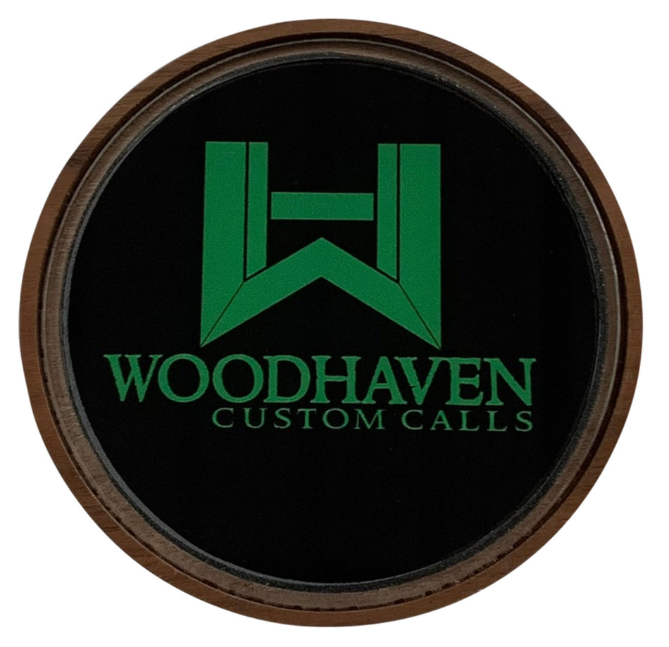 Woodhaven WH025 Legend Series Friction Call Turkey Hen Sounds Attracts Turkeys Brown Glass/Wood