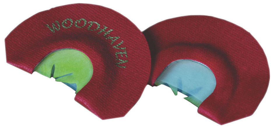 Woodhaven WH198 Raspy Red Reactor Diaphragm Call Triple Reed Attracts Turkeys Red