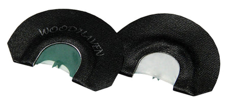 Woodhaven WH095 Ninja Venom Diaphragm Call Triple Reed Attracts Turkeys Black