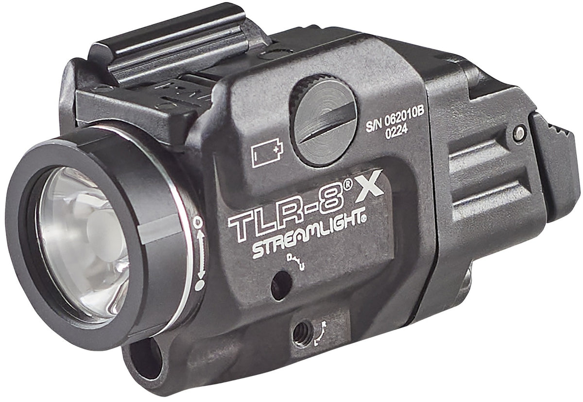 Streamlight 69414 TLR-8 A Gun Light with Red Laser Black Anodized 500 Lumens White LED