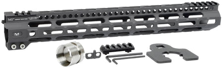 Midwest Industries MIULW15 Ultralight AR-15 Black Hardcoat Anodized Aluminum/Polymer 15" Picatinny/M-LOK