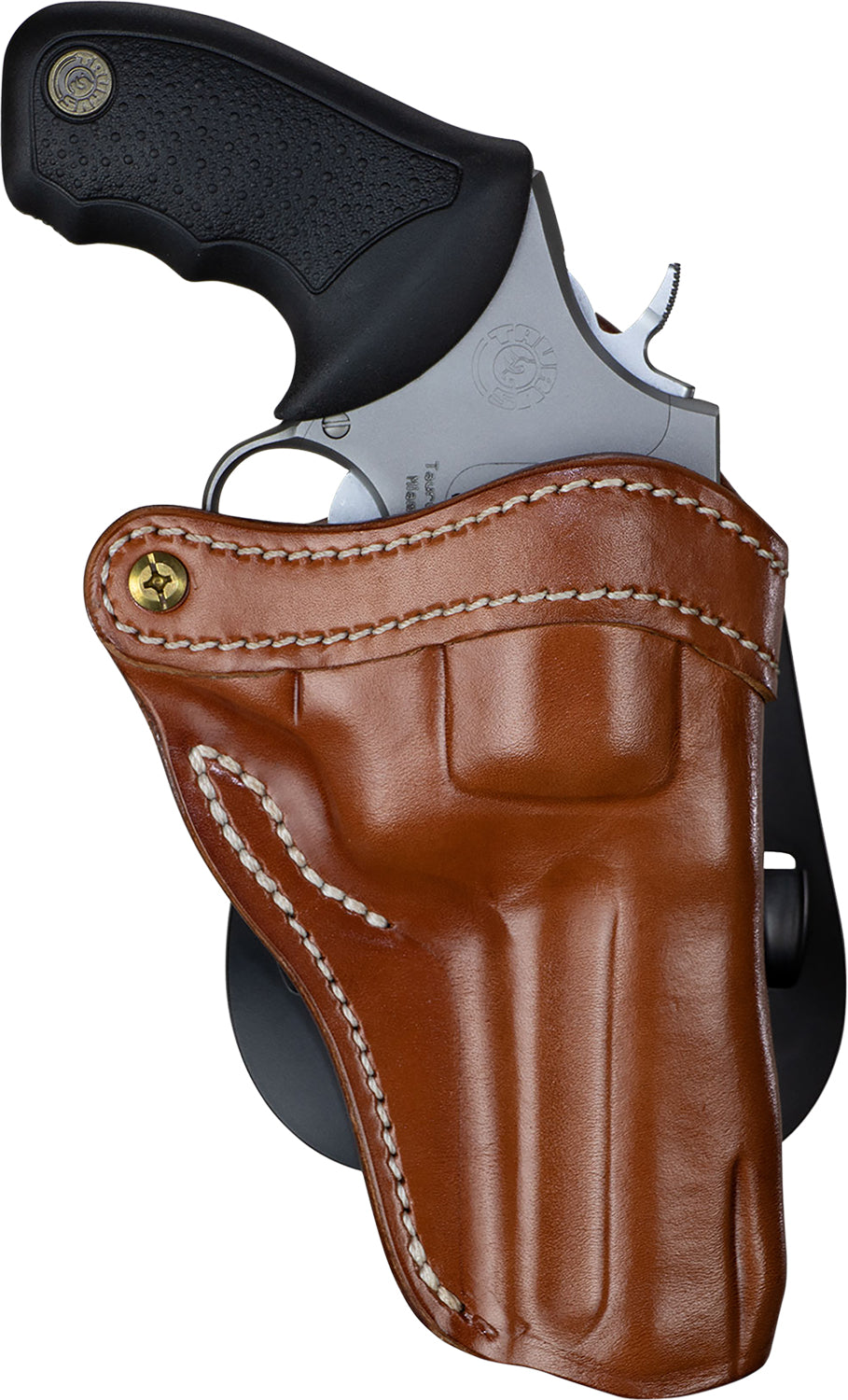 1791 Gunleather PDHR2CBRR RVH2 OWB Classic Brown Leather Paddle Fits Ruger GP100 Right Hand