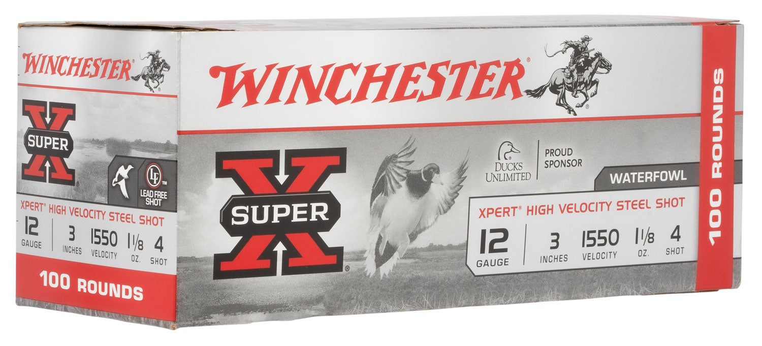 Winchester XPERT STEEL HIgh Velocity Value Pack 12 Gauge 3 in 1-1/8 oz #4