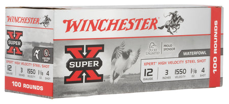 Winchester XPERT STEEL HIgh Velocity Value Pack 12 Gauge 3 in 1-1/8 oz #4